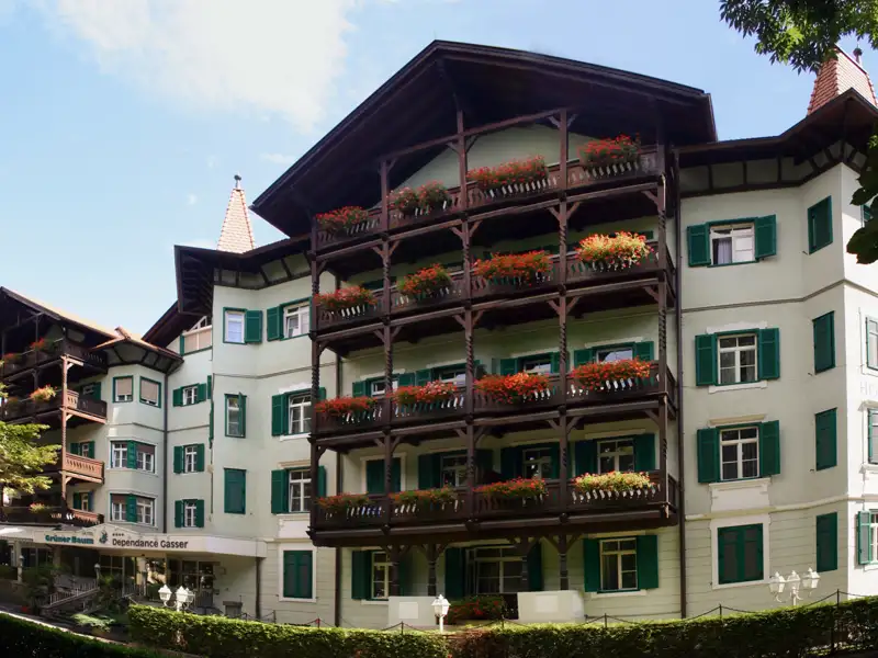 Auf Ihrer Studienreise übernachten Sie im Hotel Residence Gasser im Herzen der Stadt Brixen