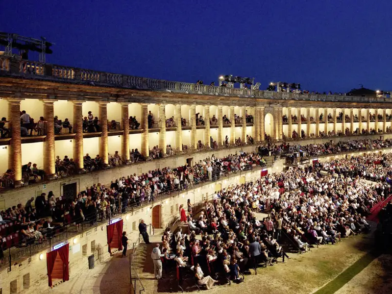 Macerata, Freilichtbühne, Sferisterio