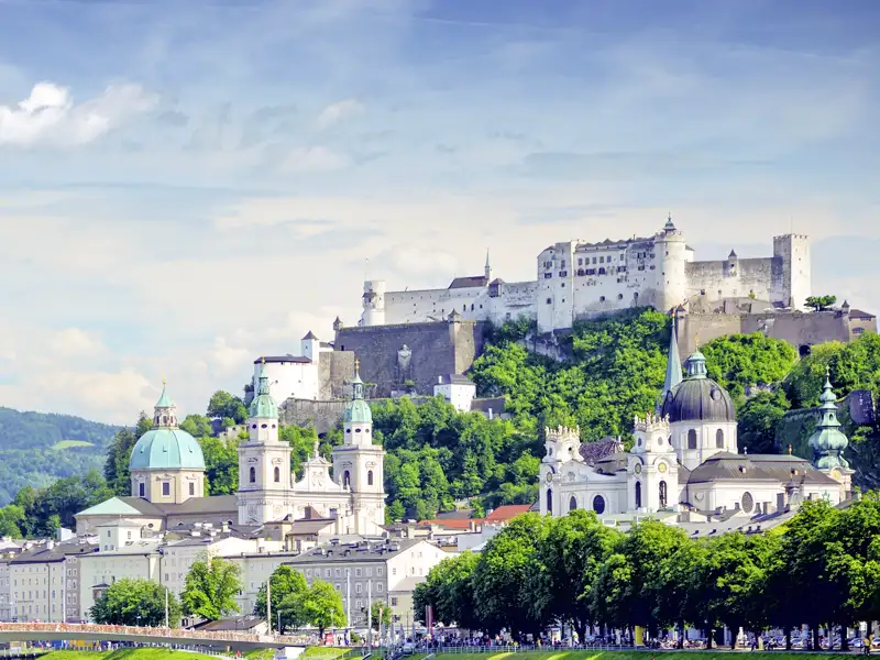 Blick auf die Salzburger Altstadt
