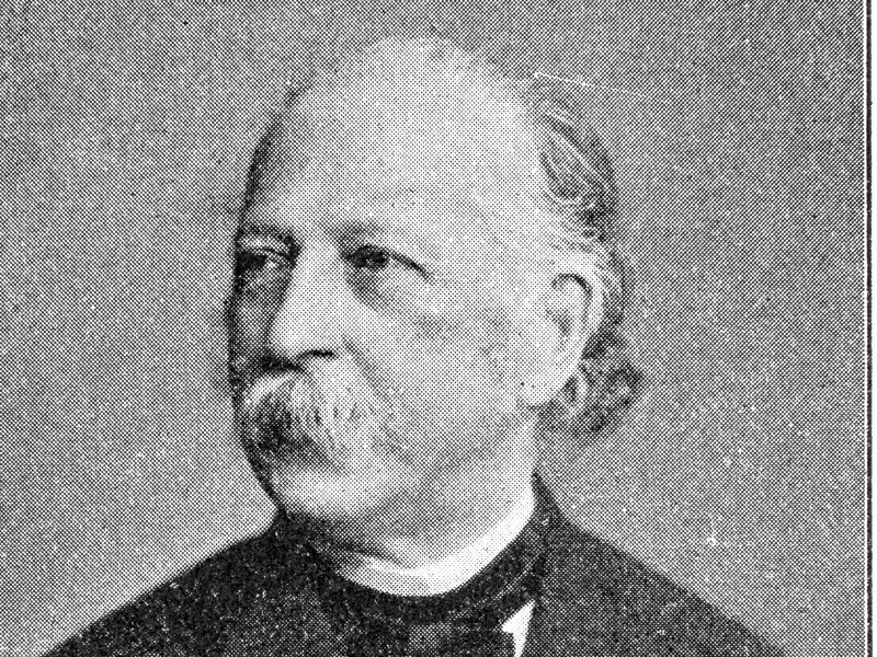 Historisches Schwarz-Weiß-Porträt des Schriftstellers Theodor Fontane, dessen Leben und Werk im Fokus dieser Studienreise stehen.