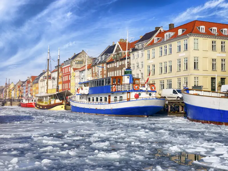 Nyhavn in der dänischen Hauptstadt. Sie besuchen ihn im Laufe Ihrer Eventreise.