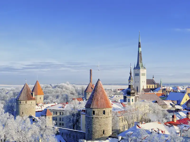 Die bezaubernde Hauptstadt Estlands, Tallinn, als Teil unserer Eventreise durch den baltischen Staat.