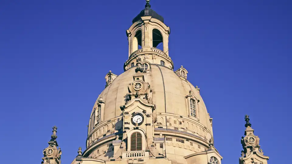 Die berühmte Dresdner Frauenkirche, ein Highlight jeder Studiosus Gruppenreise nach Dresden