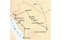 Bei unserer Studiosus-Reise nach Saudi-Arabien kommen wir unter anderem nach Riad, Unaizah, Buraida, Fayd, Ha'il, Jubbah, Sakaka, Tabuk, Wadi Al Disah, Al-Ula, Hegra, Medina und Dschidda