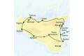 Unsere Reiseroute durch Sizilien startet in Catania und führt über Cefalù, Palermo, Segesta, Selinunt, Agrigent und Syrakus zurück zum Ausgangspunkt. Auch zum Ätna und nach Taormina bringt uns unsere Studienreise mit Muße.