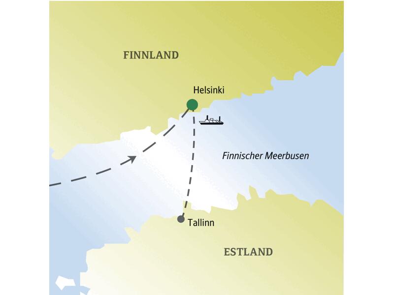 Eine Reise für Singles zu Silvester nach Helsinki, wo Sie viele Facetten von Finnlnads Hauptstadt kennenlernen.