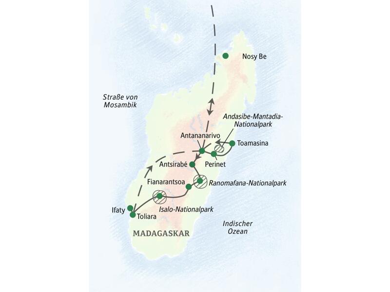 In 18 Tagen mit Studiosus zu den Highlights der Insel Madagaskar: Diese Naturerlebnis-Studienreise zeigt Ihnen die exotische Insel in all ihrer Schönheit.
