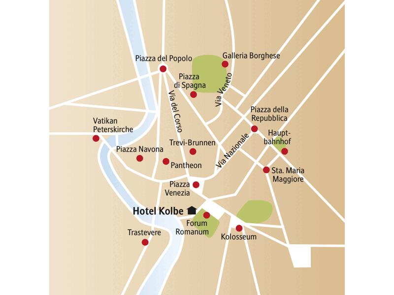 Auf unserer smart&small-Reise nach Rom sehen wir alle Höhepunkte der Ewigen Stadt, wie das Forum Romanum, das Kolosseum, den Petersdom, das Pantheon und vieles mehr.