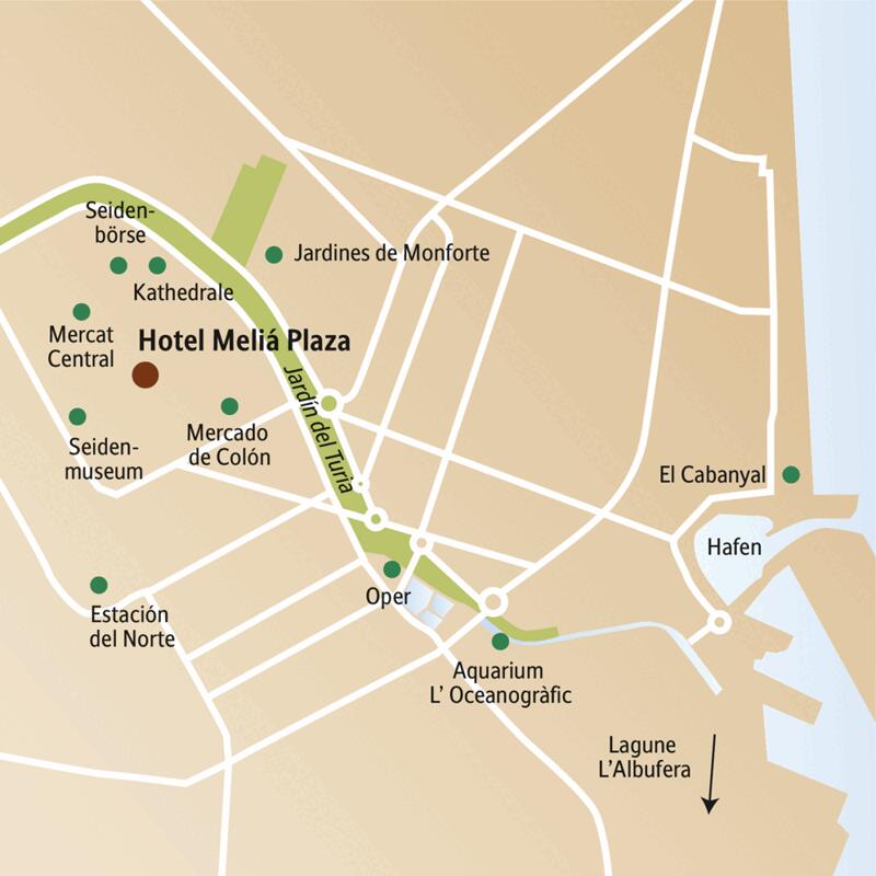 Spektakuläre Architektur, farbenfrohe Gassen der Altstadt, die prächtige Seidenbörse, Kunstschätze von Gotik bis Jugendstil - entdecken Sie auf dieser Städtereise Valencia gemeinsam in kleiner Gruppe und mit Studiosus-Reiseleitung.