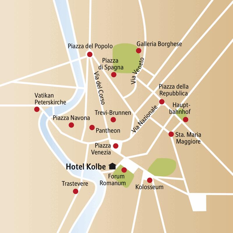 Auf unserer smart&small-Reise nach Rom sehen wir alle Höhepunkte der Ewigen Stadt, wie das Forum Romanum, das Kolosseum, den Petersdom, das Pantheon und vieles mehr.