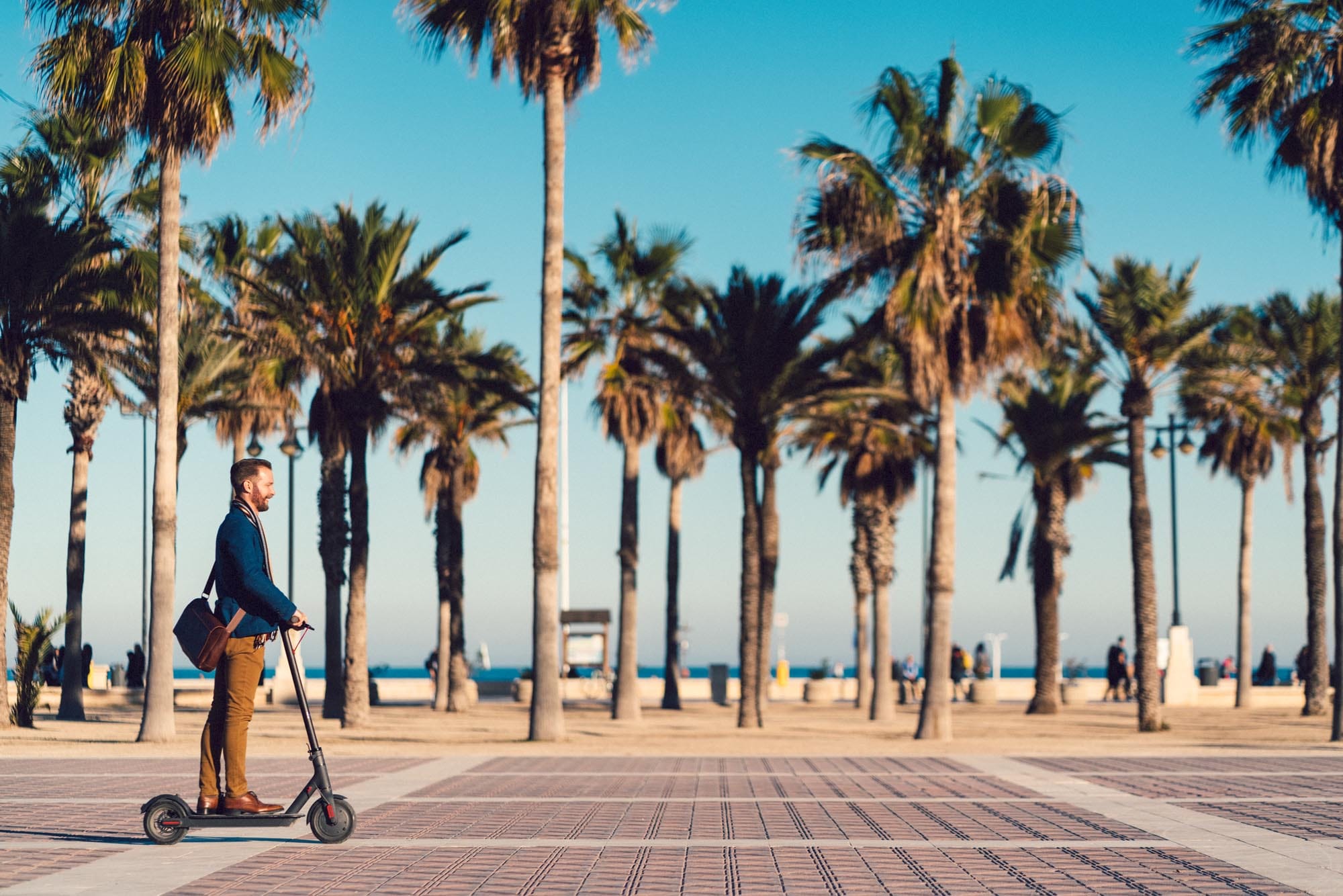Mit Hilfe innovativer Technologien, wie zum Beispiel dem Smart Waste Management, wird die Müllentsorgung am Stadtstrand effizient gestaltet.