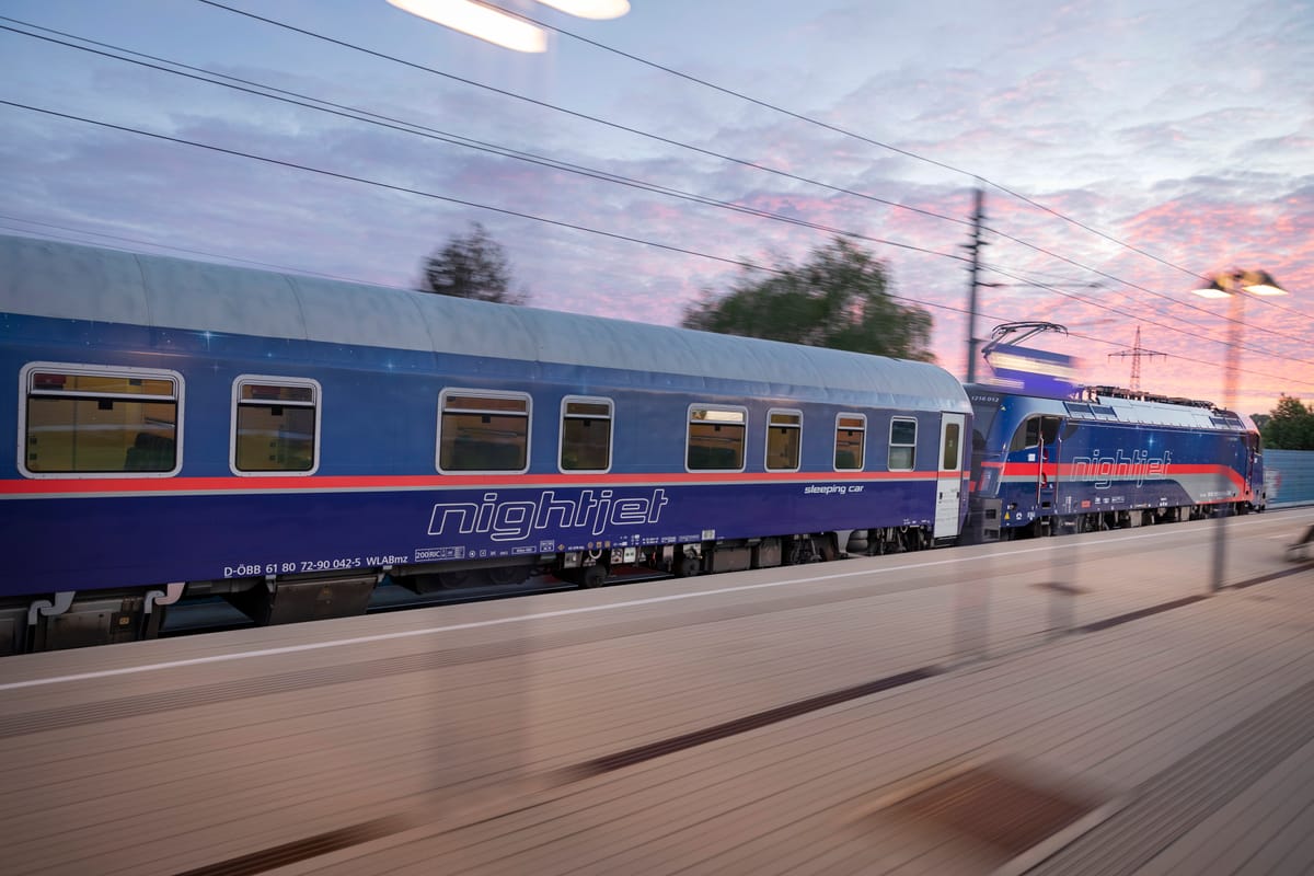 Mit dem ÖBB Nightjet nach Italien