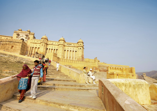 Fort Amber in Jaipur, Indien