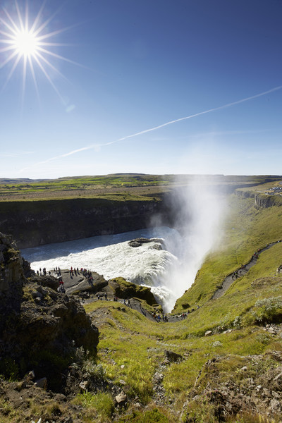 Island - Wasserfall Gullfoss