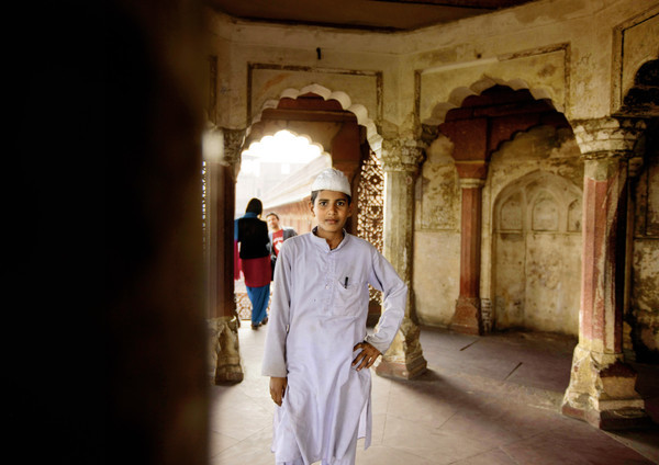 Rotes Fort in Agra, Indien