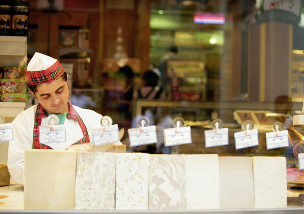 Süsswarenladen in Istanbul