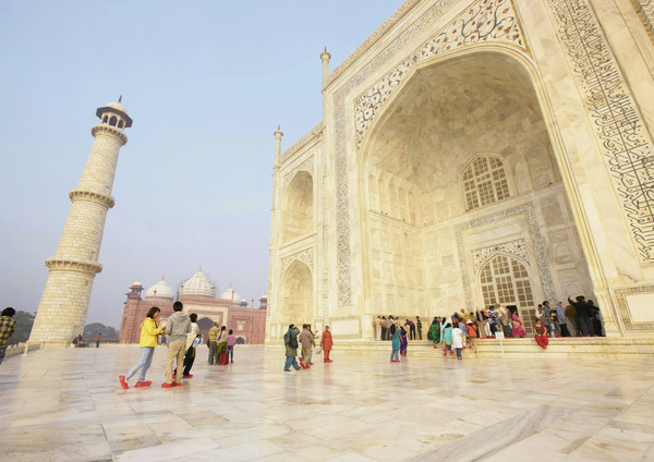 Taj Mahal in Agra, Indien