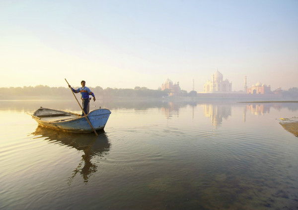 Taj Mahal in Agra, Indien