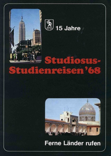 &quot;Historischer&quot; Studiosus-Katalog 1968