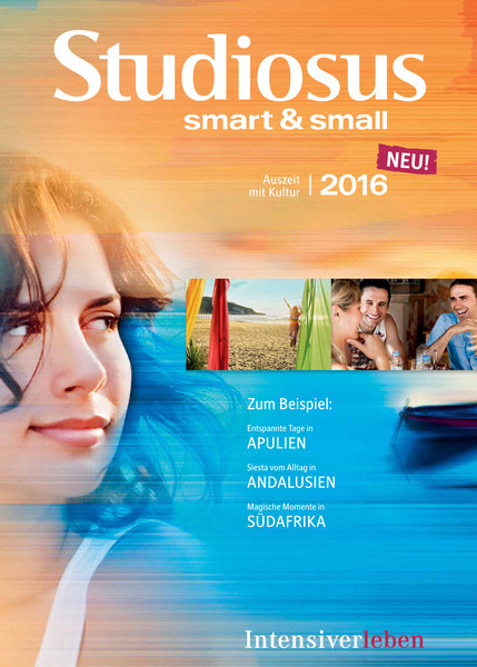 Studiosus smart &amp; small 2016